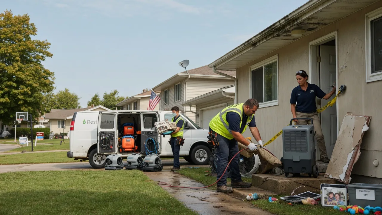 Water Damage Restoration in Dublin, OH near me